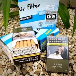 L&B Blue | Bright Air Filter |King Size Cigarettes |10 packs