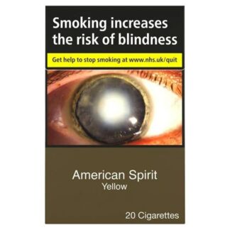 American Spirit Yellow Cigarettes – 20 Cigarettes