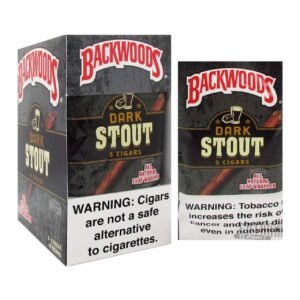 buy backwoods dark stout 8 packs of 5 online uk