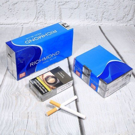 Richmond Real Blue King Size Cigarettes 200